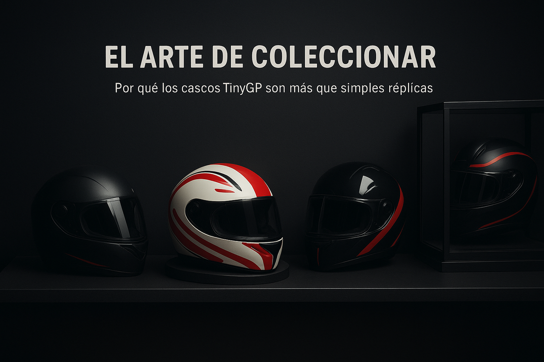 El Arte de Coleccionar: Por qué los cascos TinyGP son más que simples réplicas